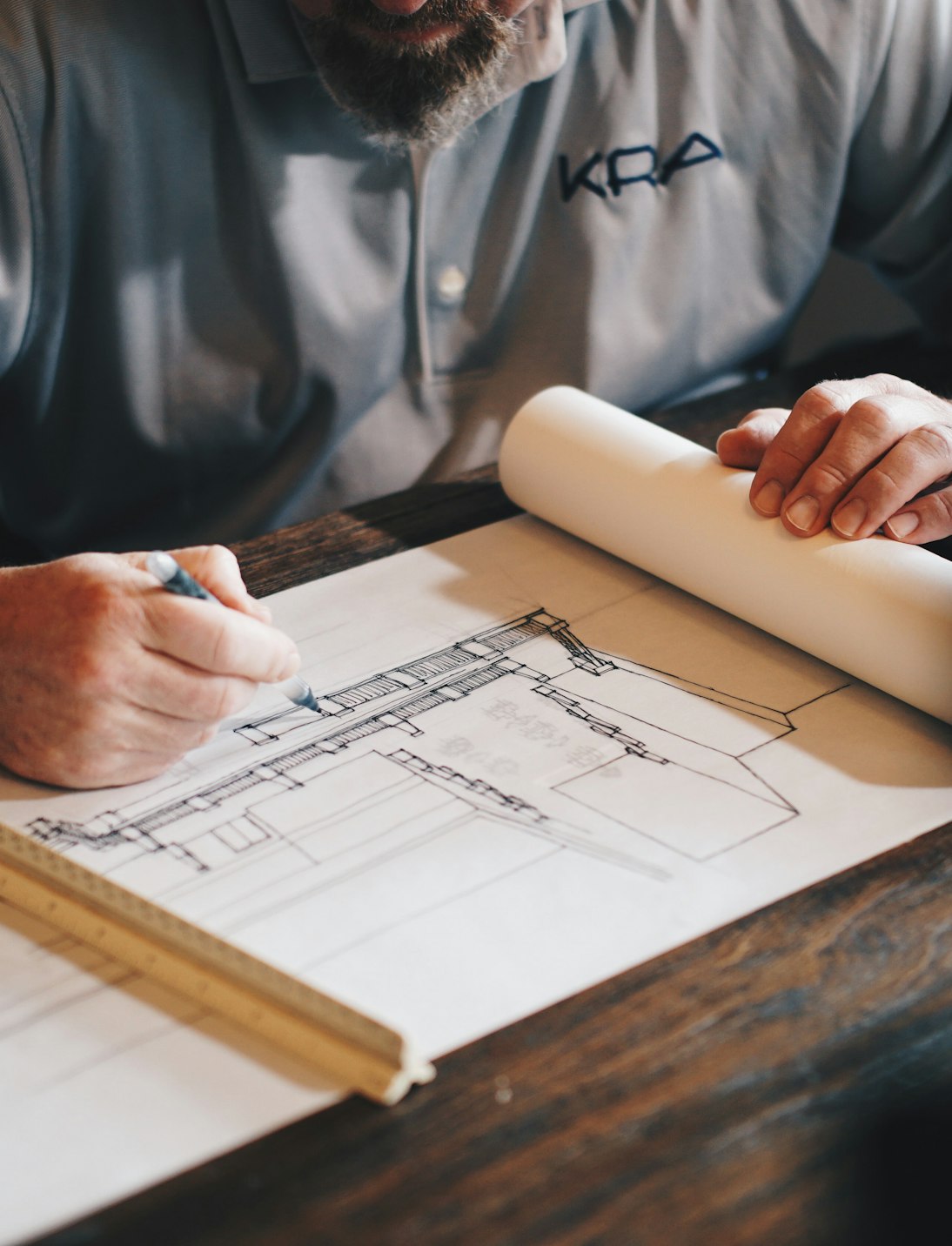 Architec design studio at work